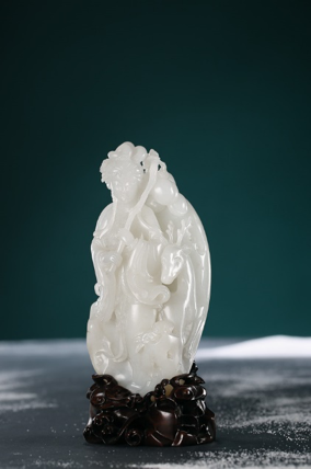 南派玉雕泰斗顾永骏的“麻姑献寿”