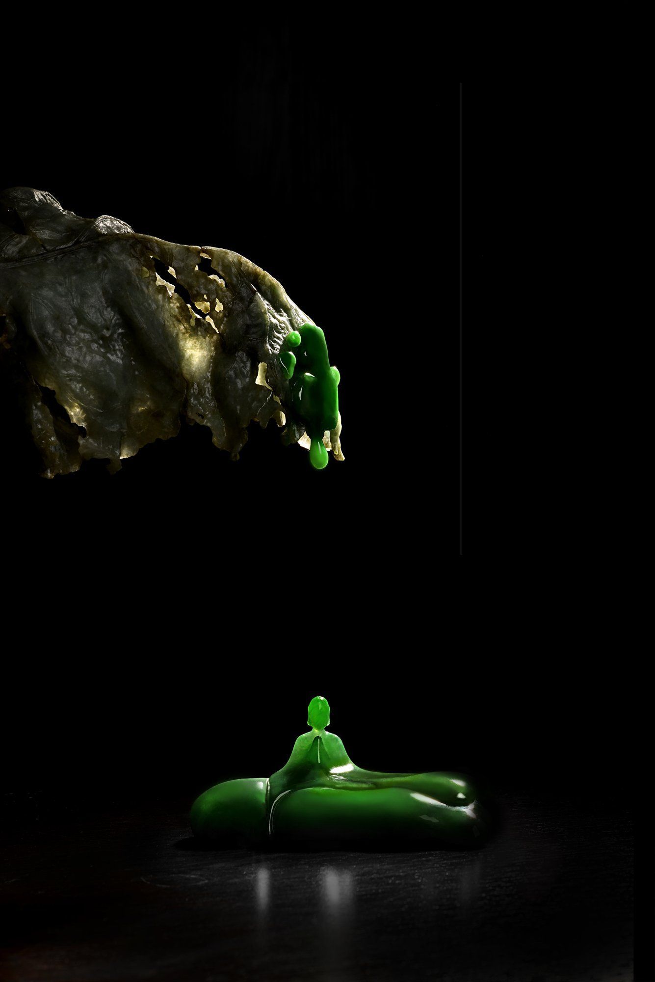 有体温的石头：邱启敬的雕刻艺术  第3张