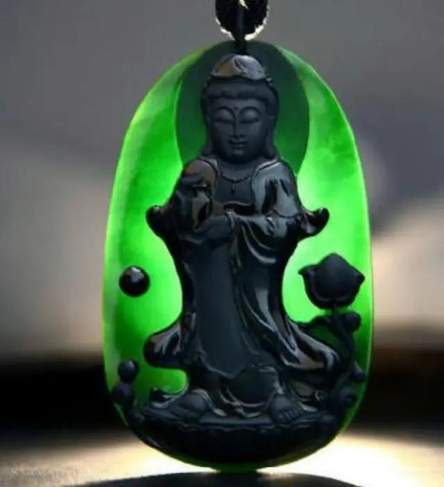 翡翠中的黑色与绿色是什么关系？真长见识了  第2张