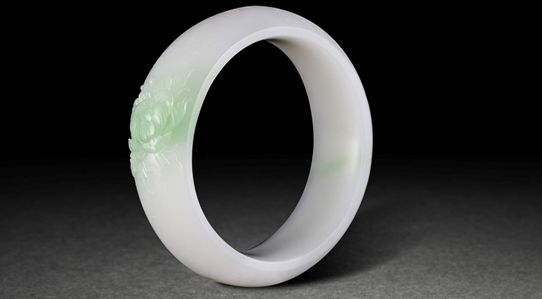 淘宝糯种翡翠手镯北京尚品润博拍卖首开玉镯专场  第2张