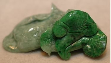 《翡翠收藏入门百科》之白地青与花青种  第3张