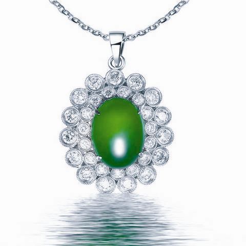 翡翠镶嵌饰品多彩造型让夏日更缤纷  第3张