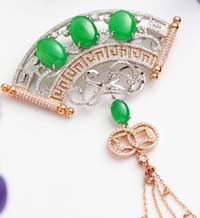 夏日金彩 K金调情下的翡翠  第3张