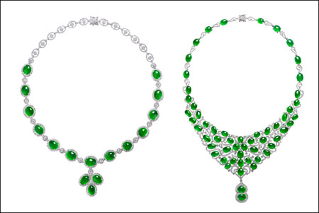 五彩翡翠太子珠宝“福禄源”翡翠系列令人惊艳