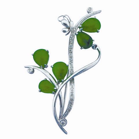 翡翠镶嵌饰品多彩造型让夏日更缤纷  第2张