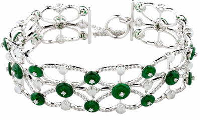 翠色倾城•燃情一克 ILIONNO翡翠及钻石鉴赏收藏沙龙  第4张