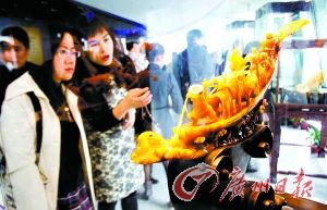 广州塔展出玉雕精品(图)  第2张