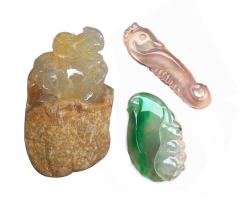 黄翡手镯图片及价格个性玉雕逐渐走俏市场