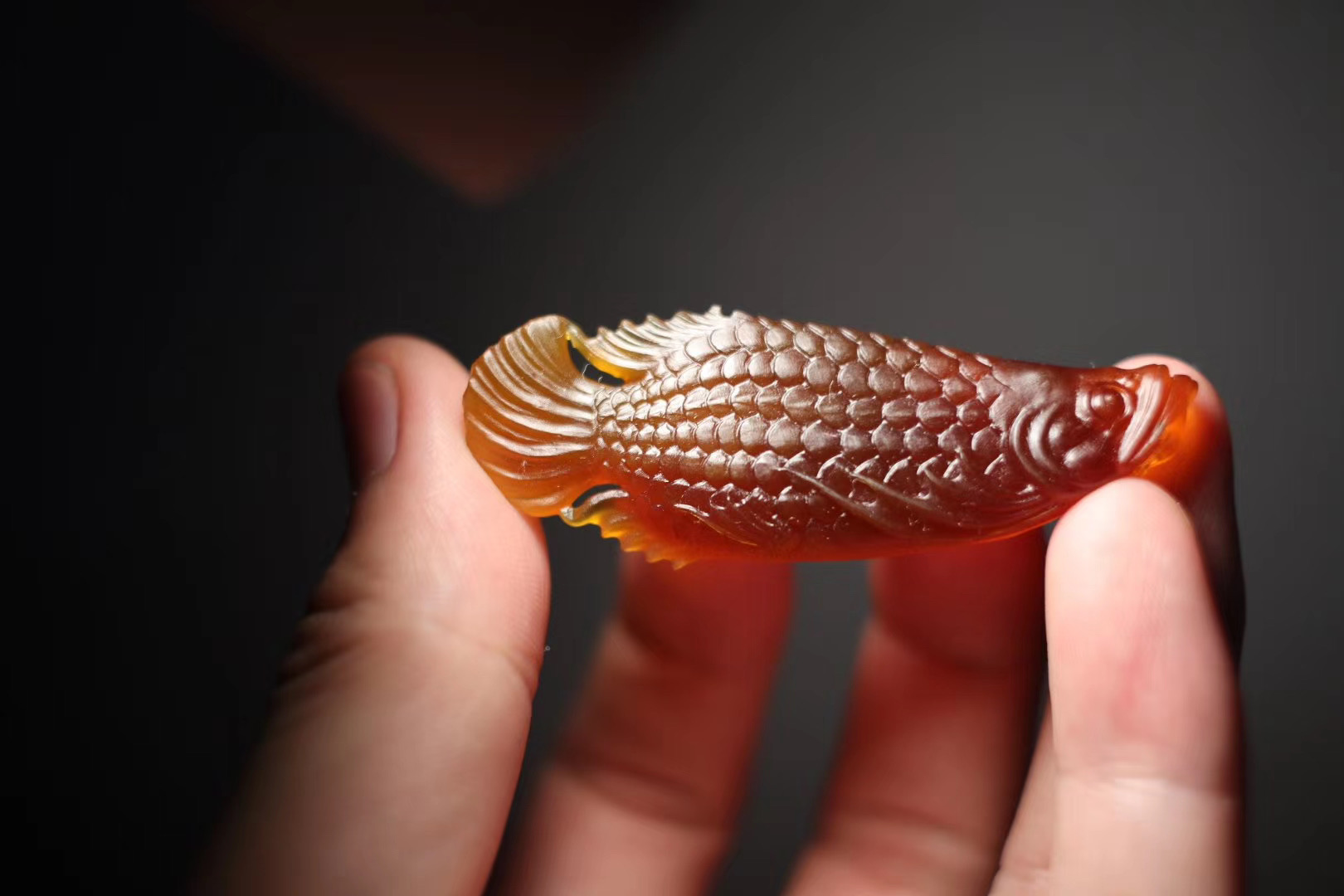 阿拉善沙漠上的糖心玛瑙，雕刻之后太有意思了，真想一口吃掉  第15张