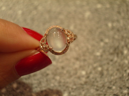 一个冰种翡翠观音多少钱冰晶玉洁翡翠玉 夏日清凉自然风  第3张