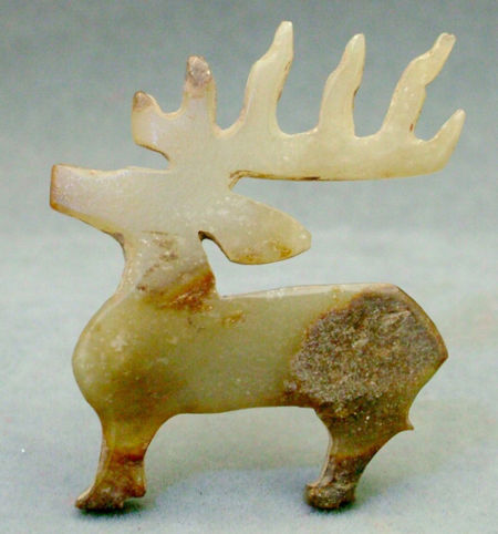 商周玉鹿鉴赏：鹿纹图案  第3张