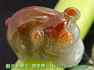 翡翠手镯自然纹路图片辨认各种翡翠种色－富贵猪类（图２)  第7张