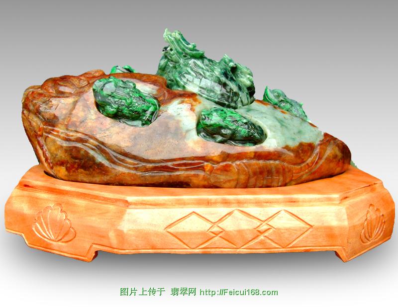 翡翠手串有细裂精品翡翠升值快(图)