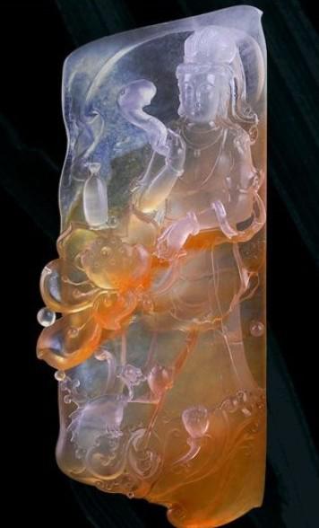 翡翠莲花的雕刻寓意  第23张