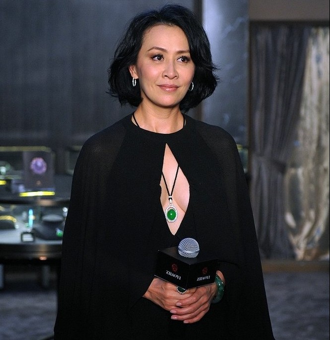 刘嘉玲与翡翠-气质优雅灵气风情  第3张