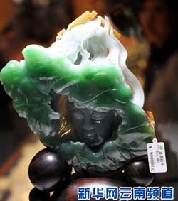 如果选翡翠挂件德宏珠宝玉石制品在泛亚石博览会上倍受青睐  第4张