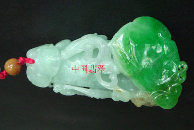 翡翠镶嵌葫芦戒指父亲节大送礼 翡翠玉传真情  第2张
