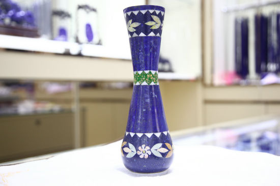 潘家园首届青金石精品展览交易会开幕  第2张