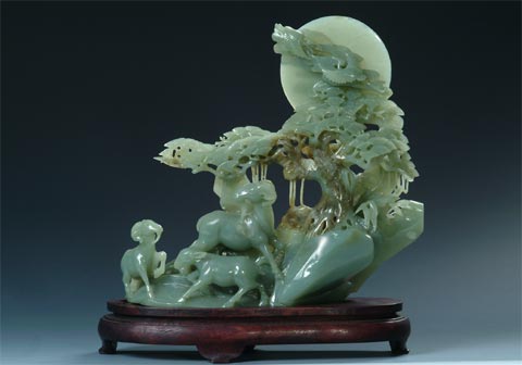 太美了！和田玉中各种颜色的玉，终于搜齐了  第7张