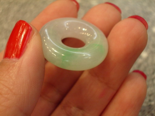 马牙种翡翠挂件【欢欢翠屋】精品翡翠欣赏  第5张