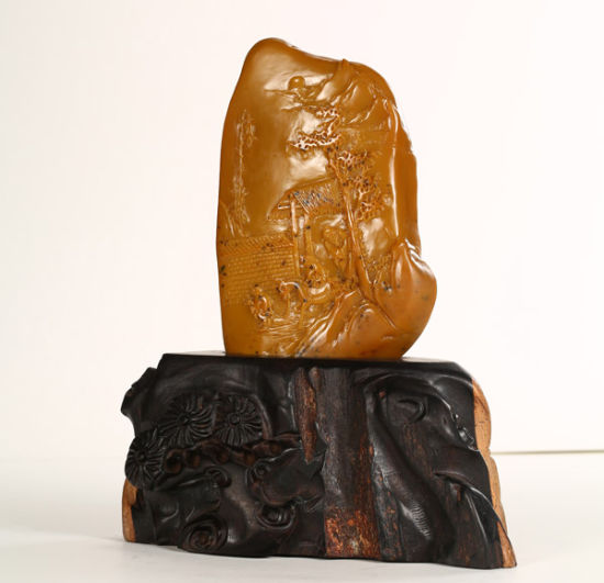 博观第九期玲珑美玉拍卖会《辉熠》专场之金华玉  第3张