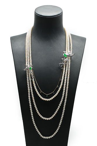 翡翠如意挂件图七彩云南孔雀系列珠宝新品赏鉴  第10张