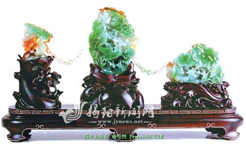 翡翠冰种和冰糯种哪种价值更高阳美翡翠玉雕：百年玉缘 贵雅天下【组图一】  第2张