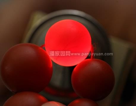 石英岩染色仿南红 强光手电能看清  第2张