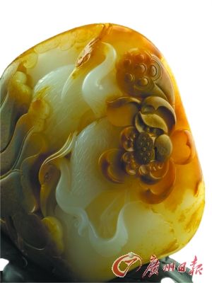 冰种飘蓝花的翡翠原石当今玉石技艺比不上五千年前的良渚文化  第3张