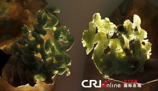 实拍传统玉雕艺人(图) 第3张