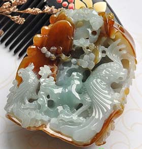 精品翡翠手把件图片欣赏  第4张