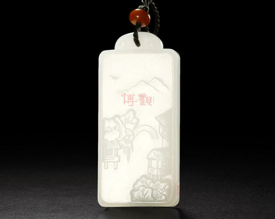 2014博观秋拍玉雕山水作品登场  第2张