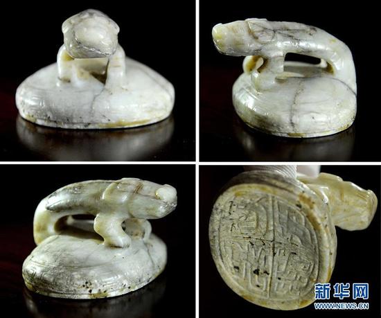 陕西发现西周玉玺 主人或是部落首领