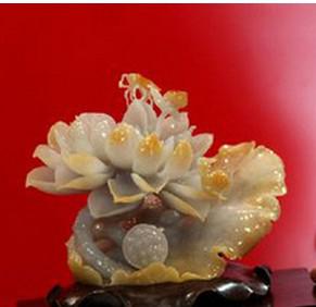 翡翠莲花的雕刻寓意  第28张