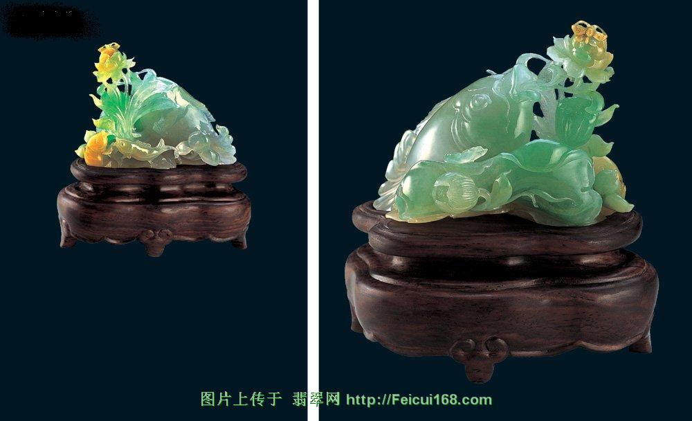 翡翠手镯水头精品翡翠摆件 让人叹为观止!（组图二）  第4张