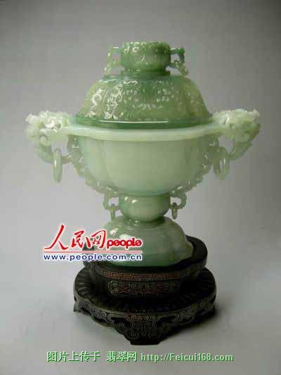 女款翡翠戒指著名藏家方海蛟珠宝翡翠白玉藏品鉴赏二（图）  第3张