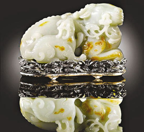 玉器拍卖市场前景堪忧(图)  第1张