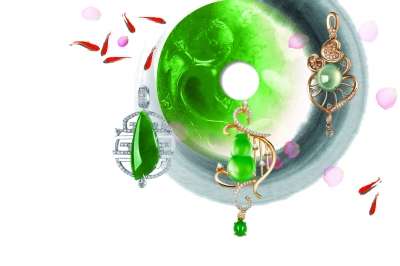 七夕，用金镶翡翠说我爱你  第2张