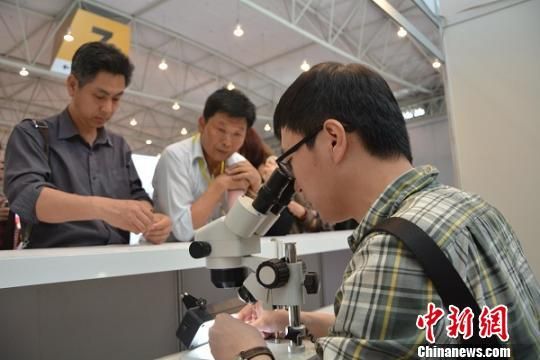 翡翠原石有白色的吗专家支招鉴宝：赌石观色量定价 购珠须看证书  第2张