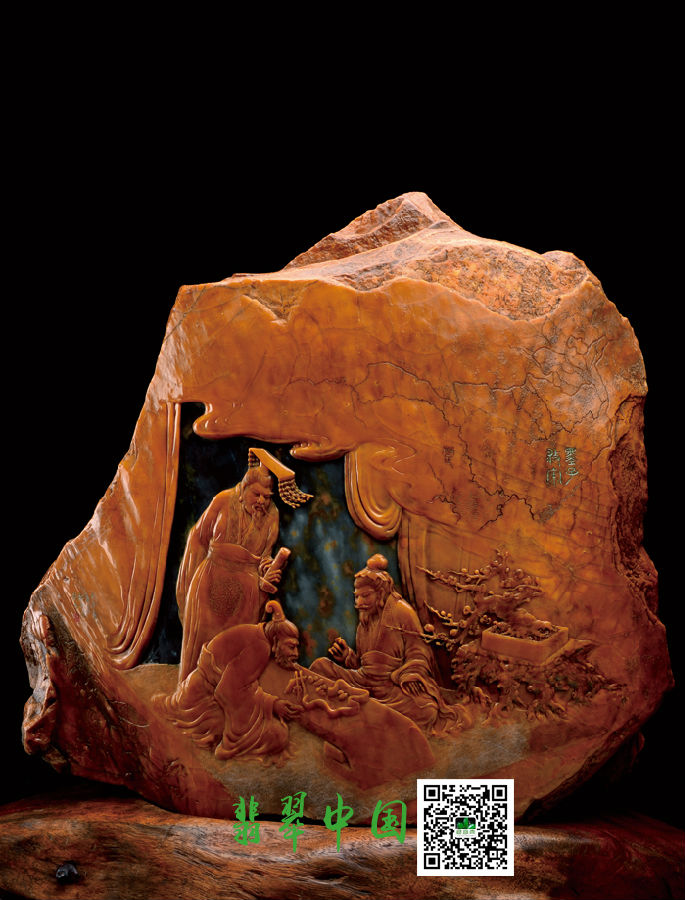 什么是翡翠项链a货翡翠网专访玉雕大师刘东：谈雕刻艺术创作  第5张