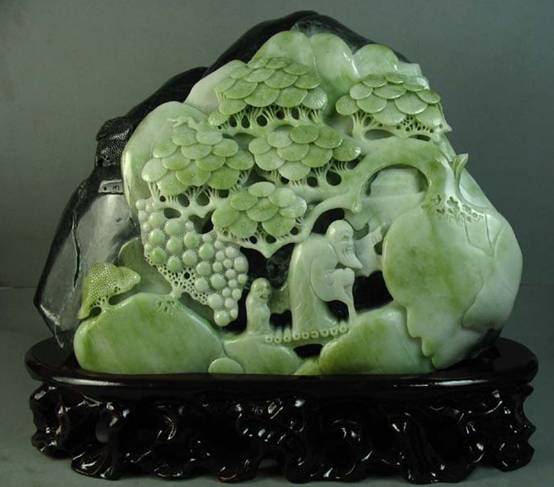 朗玉珠宝：如何分辨独山玉与翡翠  第2张