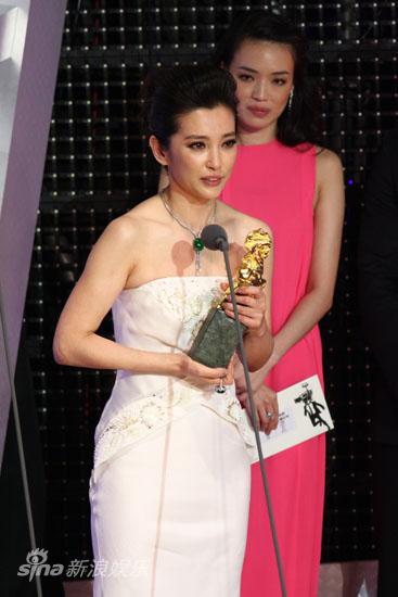 金马影后李冰冰佩戴翡翠显高贵气质  第2张
