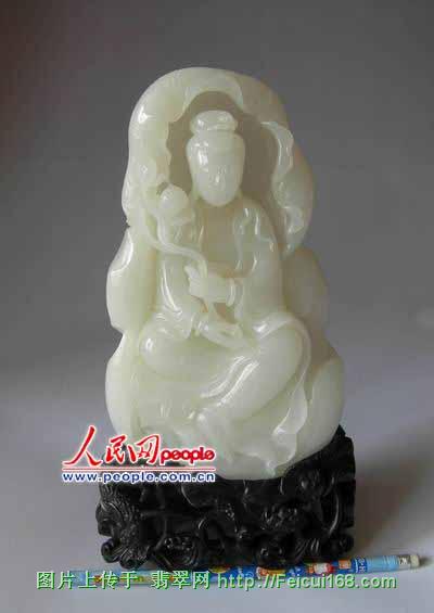 女款翡翠戒指著名藏家方海蛟珠宝翡翠白玉藏品鉴赏二（图）  第5张