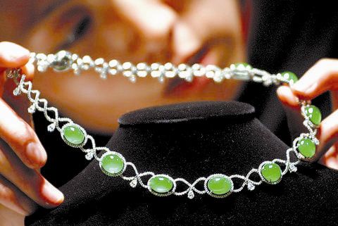 翡翠貔貅麒麟的价格阳美翡翠项链情动女人心  第2张