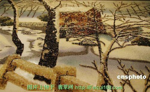 天价“宝石画”现身苏州(图)  第2张
