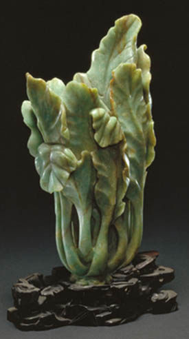 翡翠玻璃种原石价格故宫博物馆收藏的国宝级翡翠大全（一）  第7张