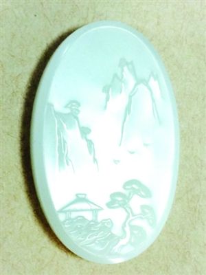 薄意山水玉雕成形记  第3张