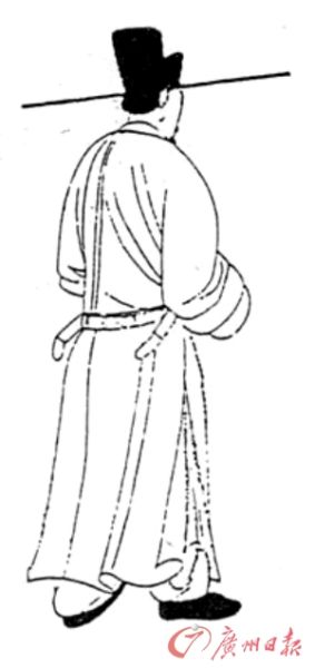 玉带铊尾垂向地面寓意顺下  第1张