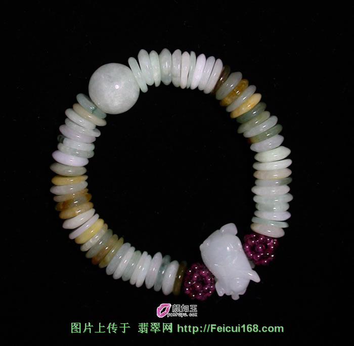 翡翠鉴定证书没写折光一丝清凉 翡翠饰品欣赏（图二）  第4张