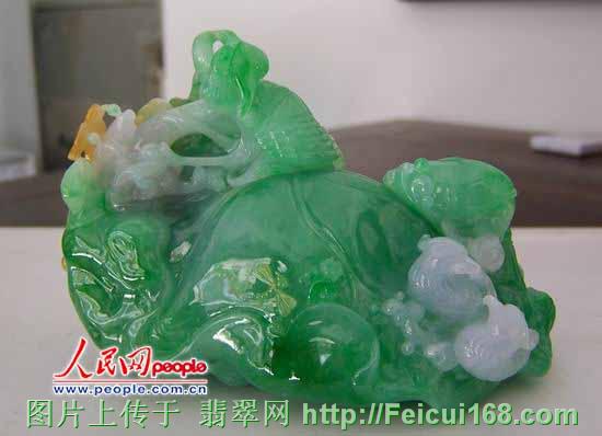 女款翡翠戒指著名藏家方海蛟珠宝翡翠白玉藏品鉴赏二（图）  第1张